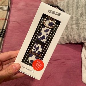 Purple Animal Print Apple Watch Band 38-40mm